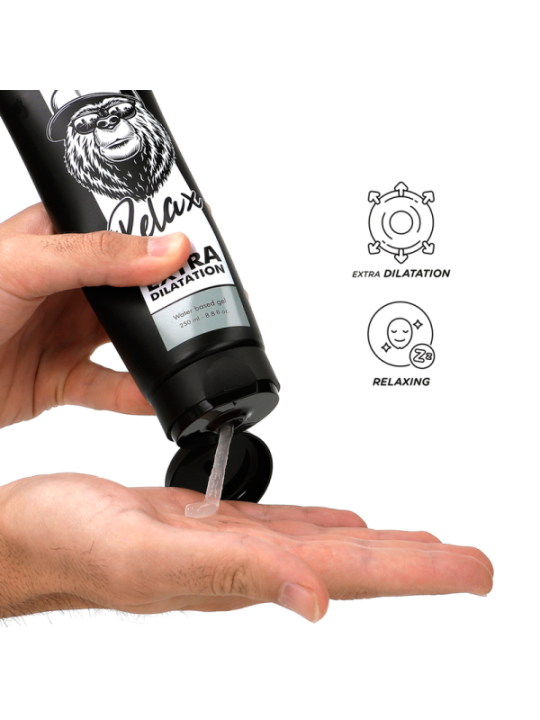 BLACK HOLE - GEL À BASE D'EAU DILATATION ANALE 250 ML