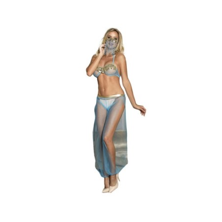 SUBBLIME - ENSEMBLE LINGERIE BLEU STYLE INDIEN L/XL