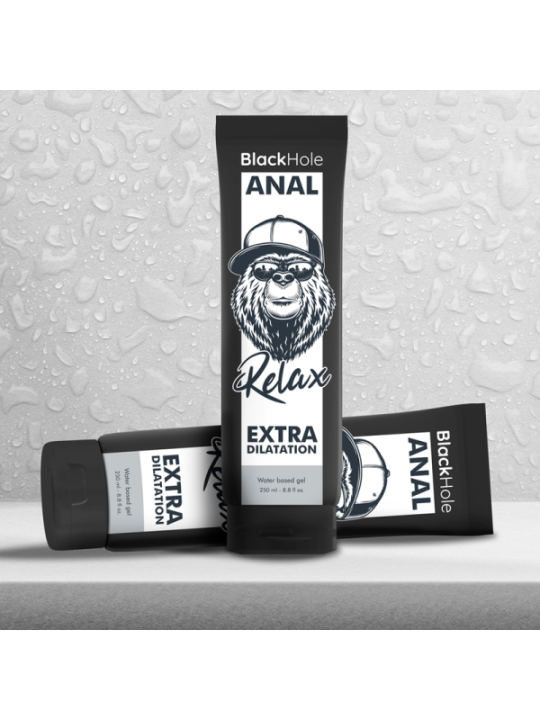BLACK HOLE - GEL À BASE D'EAU DILATATION ANALE 250 ML