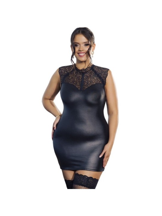 SUBBLIME - ROBE SEXY EN CUIR L/XL