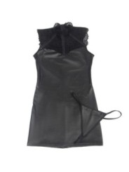 SUBBLIME - ROBE SEXY EN CUIR L/XL