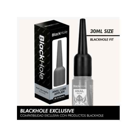 BLACK HOLE - APPLICATEUR DE LUBRIFIANT ANAL TAILLE S 30 ML