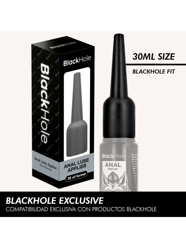 BLACK HOLE - APPLICATEUR DE LUBRIFIANT ANAL TAILLE S 30 ML