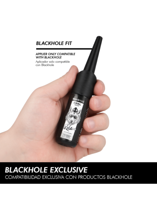 BLACK HOLE - APPLICATEUR DE LUBRIFIANT ANAL TAILLE S 30 ML