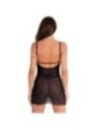 LIVCO CORSETTI FASHION - KROLINA LC 90734 CHEMISE + STRING NOIR S/M