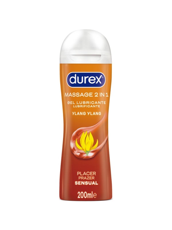 DUREX - GEL LUBRIFIANT DE MASSAGE SENSUEL YLANG YLANG 200 ML