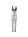 SUBBLIME - 951993 BODYSTOCKING RÉSILLE TRANSPARENTE NOIRE SANS FOURRURE TAILLE UNIQUE