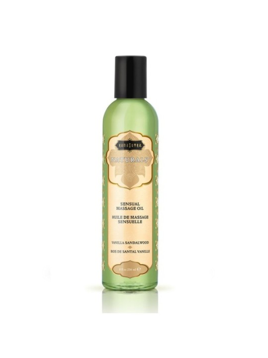 KAMASUTRA - HUILE DE MASSAGE VANILLE AU BOIS DE SANTAL 236ML