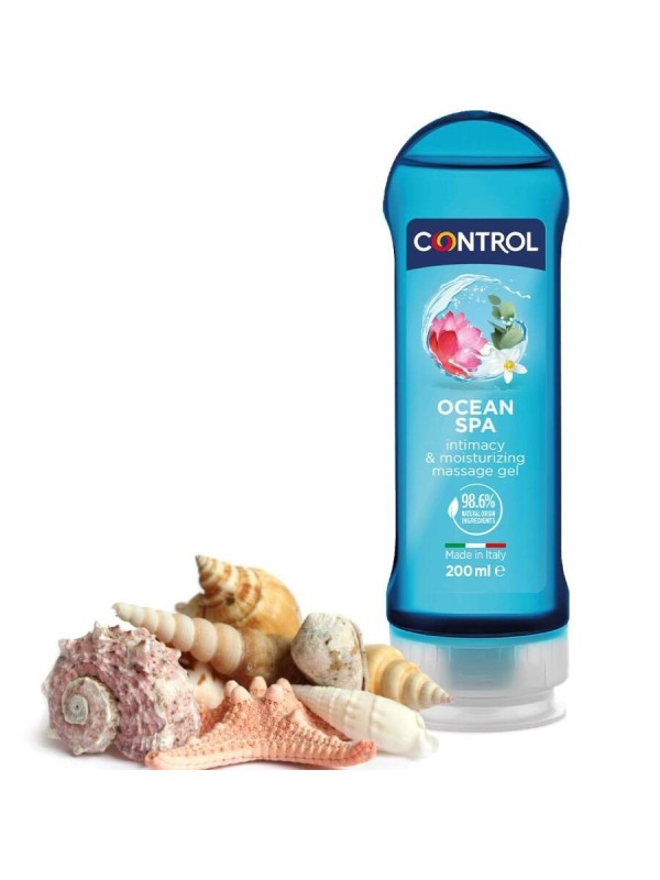 CONTROL - 2 EN 1 MASSAGE & PLAISIR MER MÉDITERRANÉE 200 ML
