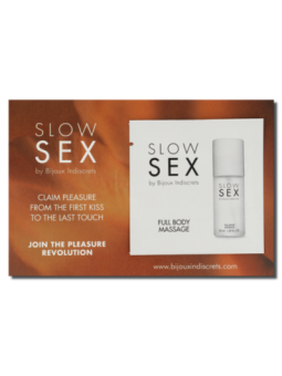 BIJOUX - SLOW SEX MASSAGE COMPLET DU CORPS GEL DE MASSAGE 2 ML