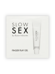 BIJOUX - GEL DE MASSAGE SEXE LENT AVEC JEU DE DOIGTS MONODOSE