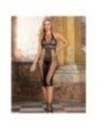 SUBBLIME - 952310 ROBE LONGUE RÉSEILLE NOIRE TAILLE UNIQUE