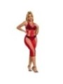 SUBBLIME - 952327 ROBE LONGUE RÉSEILLE ROUGE TAILLE UNIQUE