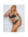 SUBBLIME - 952426 ROBE RÉSILLE MANCHES LONGUES ARC-EN-CIEL TAILLE UNIQUE