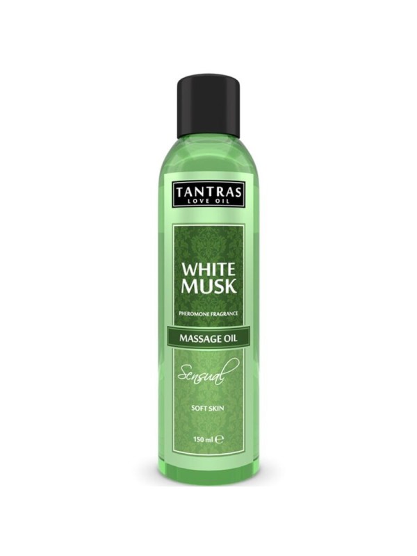 INTIMATELINE - HUILE DAMOUR TANTRAS MUSC BLANC 150 ML