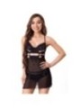 LIVCO CORSETTI FASHION - MAIA 20247 BABYDOLL + STRING NOIR S/M