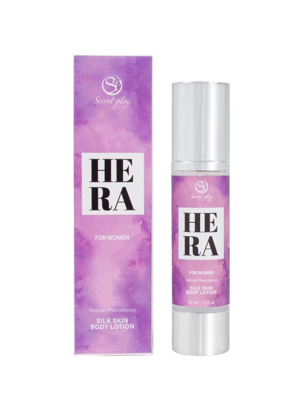 SECRETPLAY - HERA SILK LOTION POUR LA PEAU POUR FEMMES 50 ML