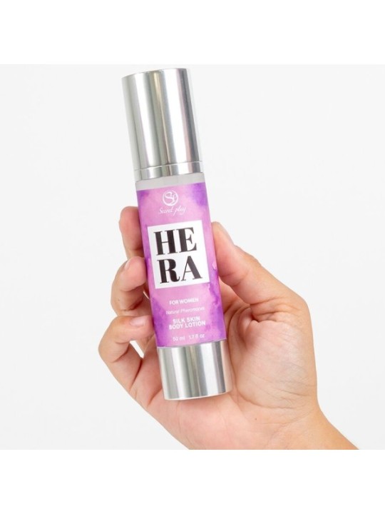 SECRETPLAY - HERA SILK LOTION POUR LA PEAU POUR FEMMES 50 ML