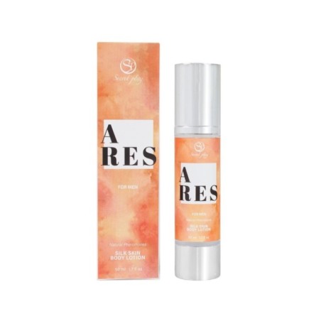 SECRETPLAY - ARES LOTION POUR LA PEAU À LA SOIE POUR HOMMES 50 ML