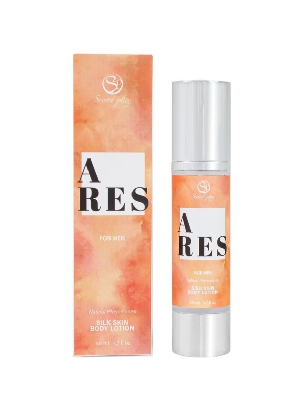 SECRETPLAY - ARES LOTION POUR LA PEAU À LA SOIE POUR HOMMES 50 ML
