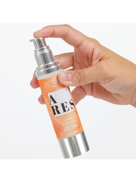 SECRETPLAY - ARES LOTION POUR LA PEAU À LA SOIE POUR HOMMES 50 ML