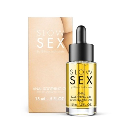 BIJOUX INDISCRETS - HUILE ANALE APAISANTE POUR SEXE LENT 15 ML