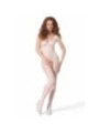 PASSION - BS 103 BODYSTOCKING BLANC TAILLE UNIQUE