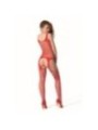 PASSION - BS 104 BODYSTOCKING ROUGE TAILLE UNIQUE