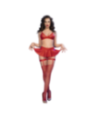 CHILIROSE - CR 4716 ENSEMBLE 3 PIÈCES ROUGE S