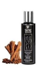 EROS-ART - HUILE DE MASSAGE TANTRIQUE NATURELLE ET CANNELLE APHRODISIAQUE 100 ML