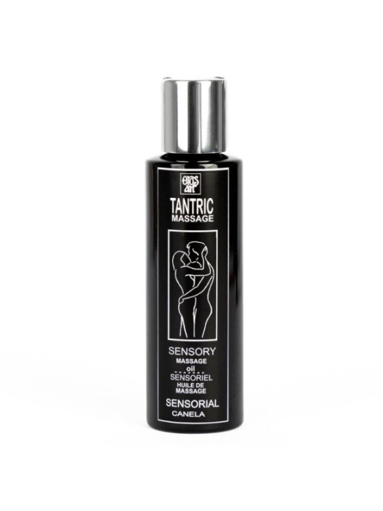EROS-ART - HUILE DE MASSAGE TANTRIQUE NATURELLE ET CANNELLE APHRODISIAQUE 100 ML