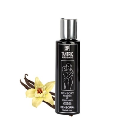 EROS-ART - HUILE DE MASSAGE TANTRIQUE NATURELLE ET VANILLE APHRODISIAQUE 100 ML