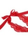 SUBBLIME - 953973 BODY SEXY A VOLANTS + CEINTURE ROUGE S/M