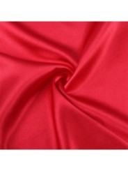 SUBBLIME - 954024 CARACO DOS TRANSPARENT EN DENTELLE + STRING ROUGE/NOIR L/XL