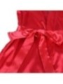 SUBBLIME - 954024 CARACO DOS TRANSPARENT EN DENTELLE + STRING ROUGE/NOIR L/XL