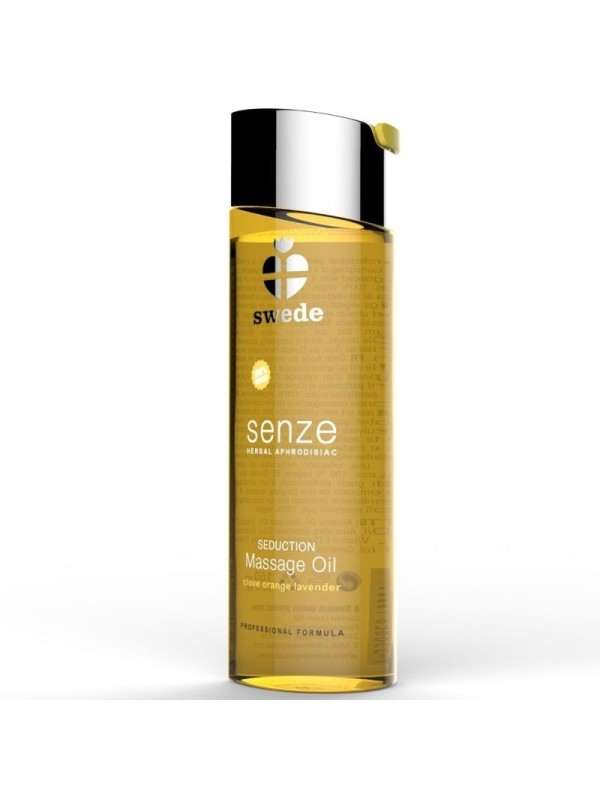 SWEDE - HERBAL APHRODISIAQUE HUILE DE MASSAGE SÉDUCTION 150 ML