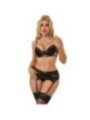 SUBBLIME - 945046 SOUTIEN-GORGE + CULOTTE EN DENTELLE L/XL