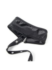 SUBBLIME - 954406 ROBE BONDAGE EN CUIR NOIR S/M