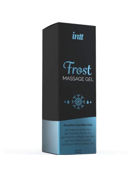 INTT MASSAGE & ORAL SEX - GEL DE MASSAGE SAVEUR MENTHE EFFET FROID INTENSE