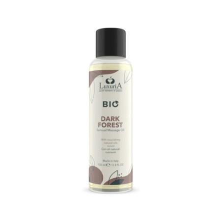 INTIMATELINE LUXURIA - HUILE DE MASSAGE BIO FORÊT NOIRE 100 ML