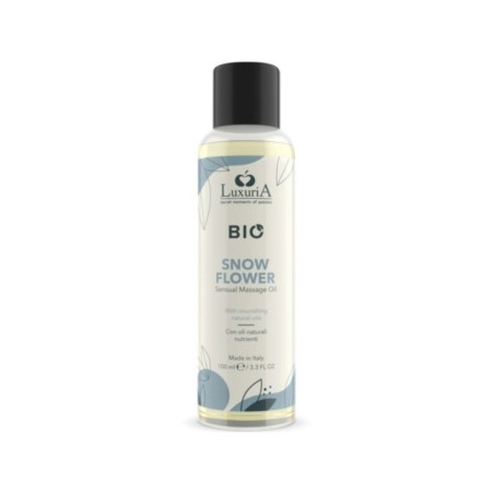 INTIMATELINE LUXURIA - HUILE DE MASSAGE BIO FLEUR DES NEIGES 100 ML