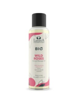 INTIMATELINE LUXURIA - HUILE DE MASSAGE BIO ROSES SAUVAGES 100 ML