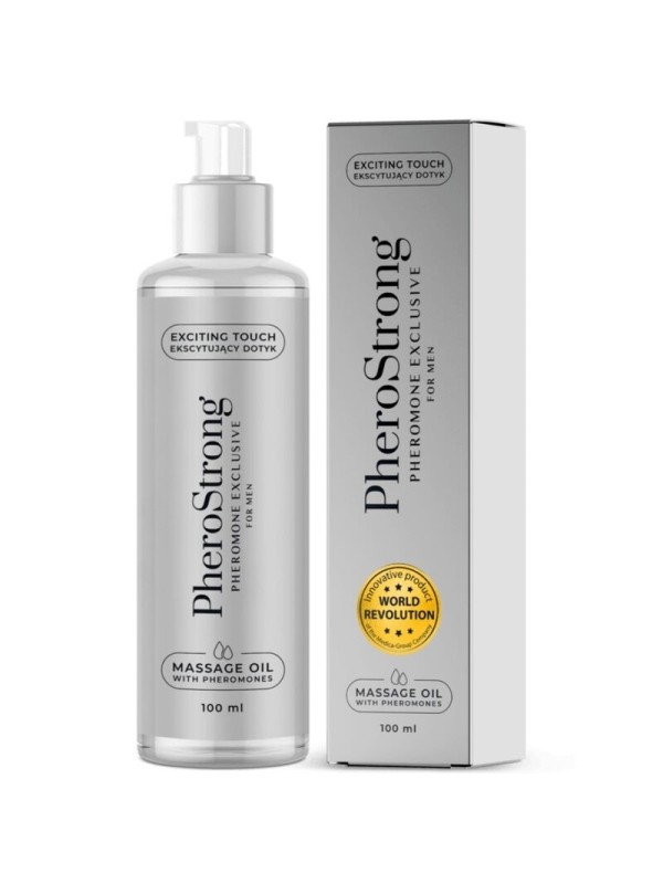 PHEROSTRONG - HUILE DE MASSAGE EXCLUSIVE POUR HOMMES 100 ML