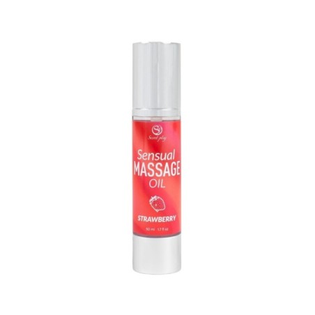 SECRETPLAY - HUILE DE MASSAGE À LA FRAISE