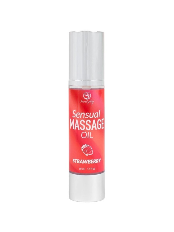 SECRETPLAY - HUILE DE MASSAGE À LA FRAISE