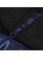 SUBBLIME - 955410 ROBE À BRETELLES EN CUIR BLEU S/M