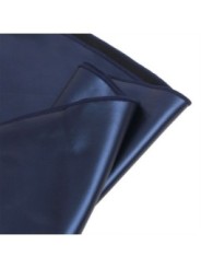 SUBBLIME - 955410 ROBE À BRETELLES EN CUIR BLEU S/M