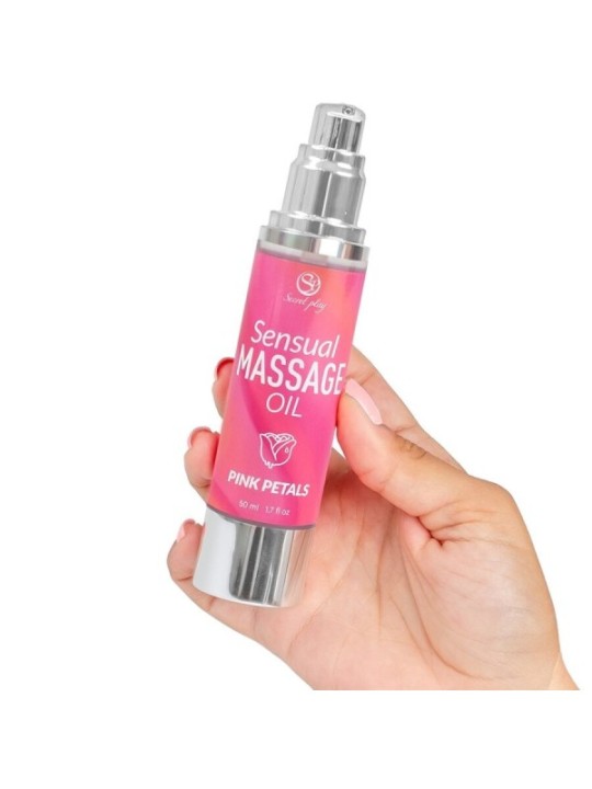 SECRETPLAY - HUILE DE MASSAGE PÉTALES DE ROSES