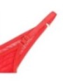 SUBBLIME - 955519 ENSEMBLE SOUTIEN-GORGE AVEC CHAÎNES ET COEUR EN MAILLE ROUGE S/M