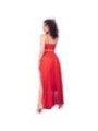 CHILIROSE - CR 4850 ENSEMBLE TOP ET LEGGINGS ROUGE AVEC ACCESSOIRES DORÉS L